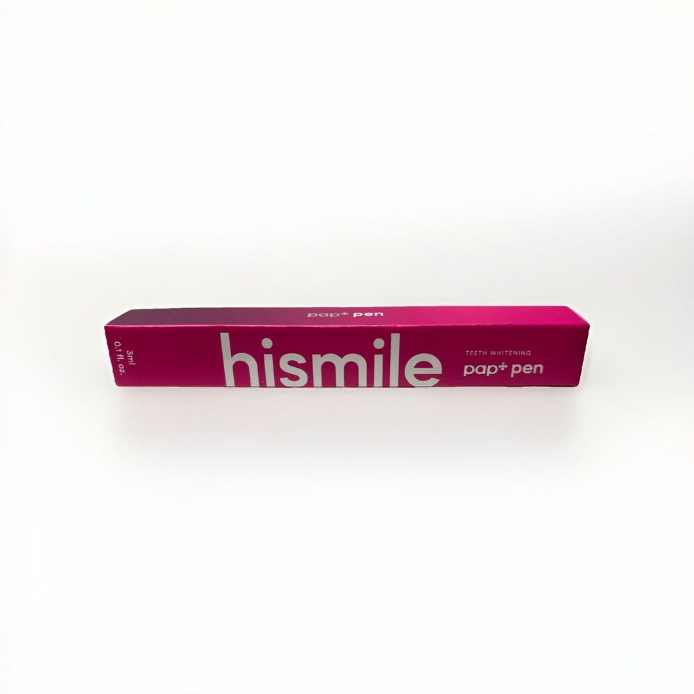 Hismile Pap+ Teeth Whitening Pen 3ml Beauty Travel New Sealed FREE SHIP BNIB